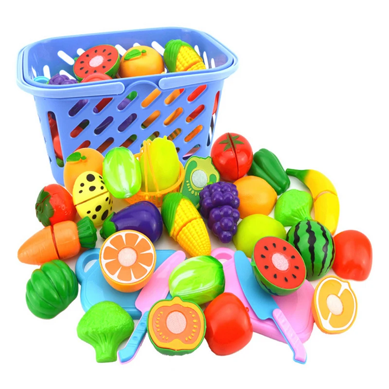New Diy Set Colorful Plastic Kitchen Pretend Play Food Fruit Vegetable Cutting Toy For kid Educational Toy Play house Model toy
New Diy Set Colorful Plastic Kitchen Pretend Play Food Fruit Vegetable Cutting Toy For kid Educational Toy Play house Model toy