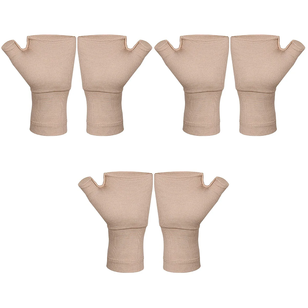 3 Pairs Wrist and Thumb Support Braces Compression Wrist Sleeves for Arthritis
3 Pairs Wrist and Thumb Support Braces Compression Wrist Sleeves for Arthritis