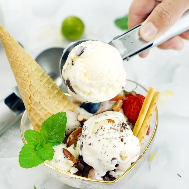 Stainless Steel Ice Cream Scoop Fruit Baller Cookie Spoon Kitchen Gadgets Scoop Kitchen Accessories Melon Icecream Scooper
Stainless Steel Ice Cream Scoop Fruit Baller Cookie Spoon Kitchen Gadgets Scoop Kitchen Accessories Melon Icecream Scooper