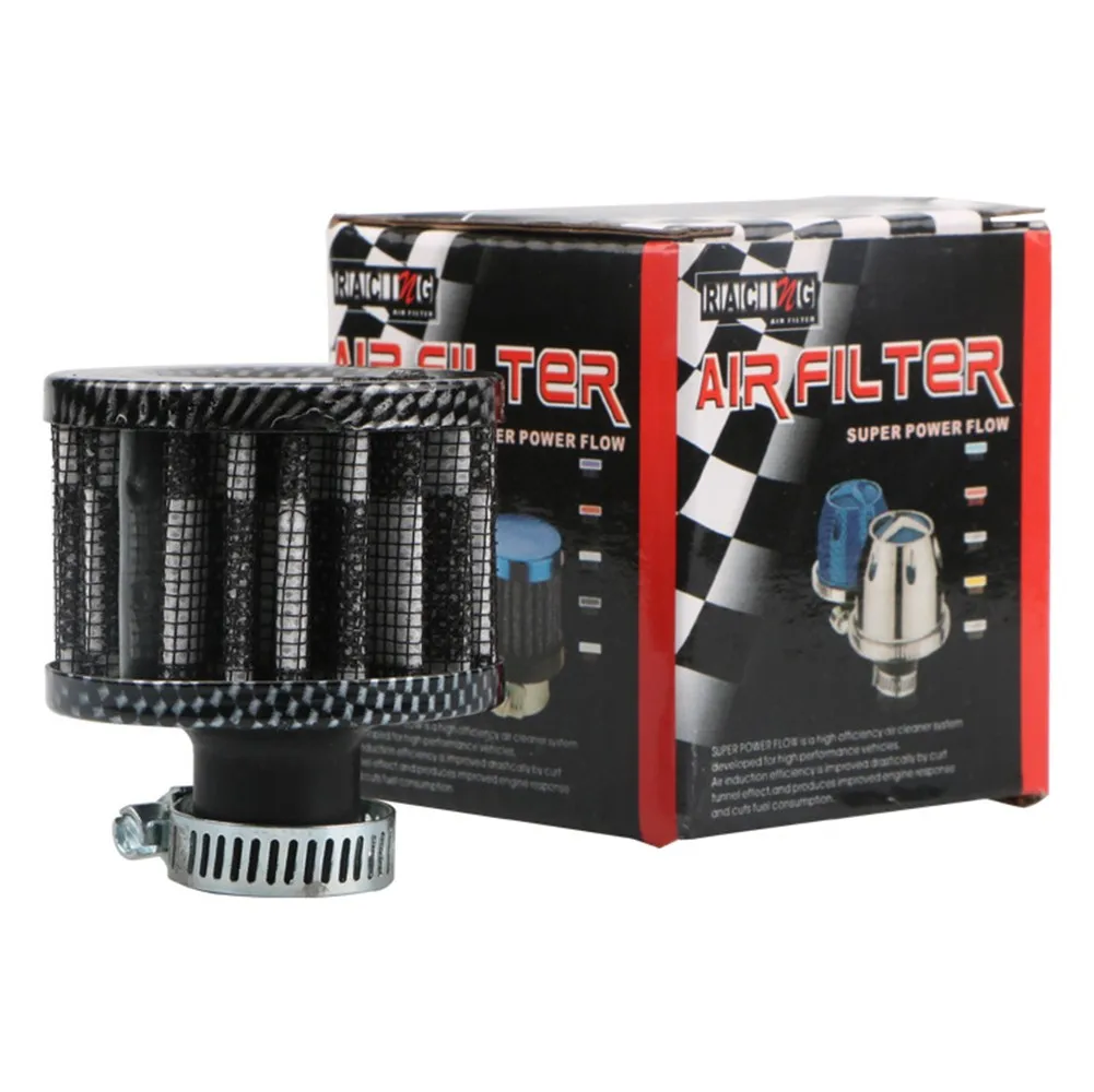 Universal 12mm Permeability Cold Air Intake Filter Turbo Vent Crankcase Car Breather Valve Cover Aluminum Fabric Black Red Blue
Universal 12mm Permeability Cold Air Intake Filter Turbo Vent Crankcase Car Breather Valve Cover Aluminum Fabric Black Red Blue