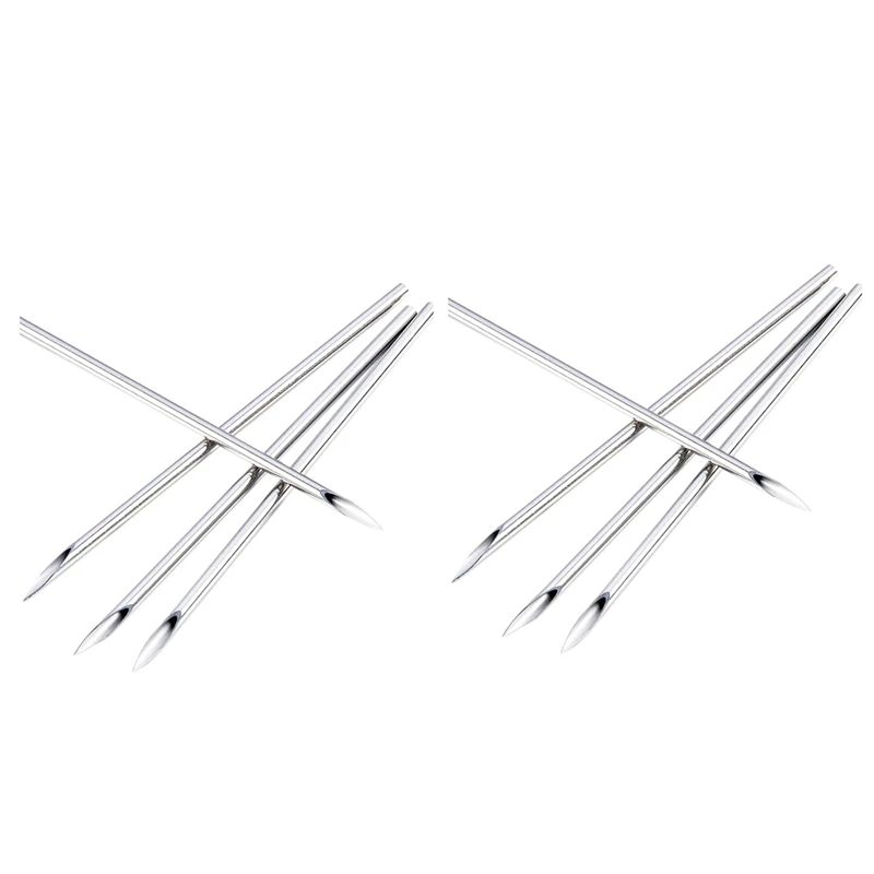 200Pcs Disposable Sterile Body Piercing Needles Tattoo Piercing Needles For Navel Nipple Ear Nose Lip Fit Tattoo Machine, 100Pcs
200Pcs Disposable Sterile Body Piercing Needles Tattoo Piercing Needles For Navel Nipple Ear Nose Lip Fit Tattoo Machine, 100Pcs