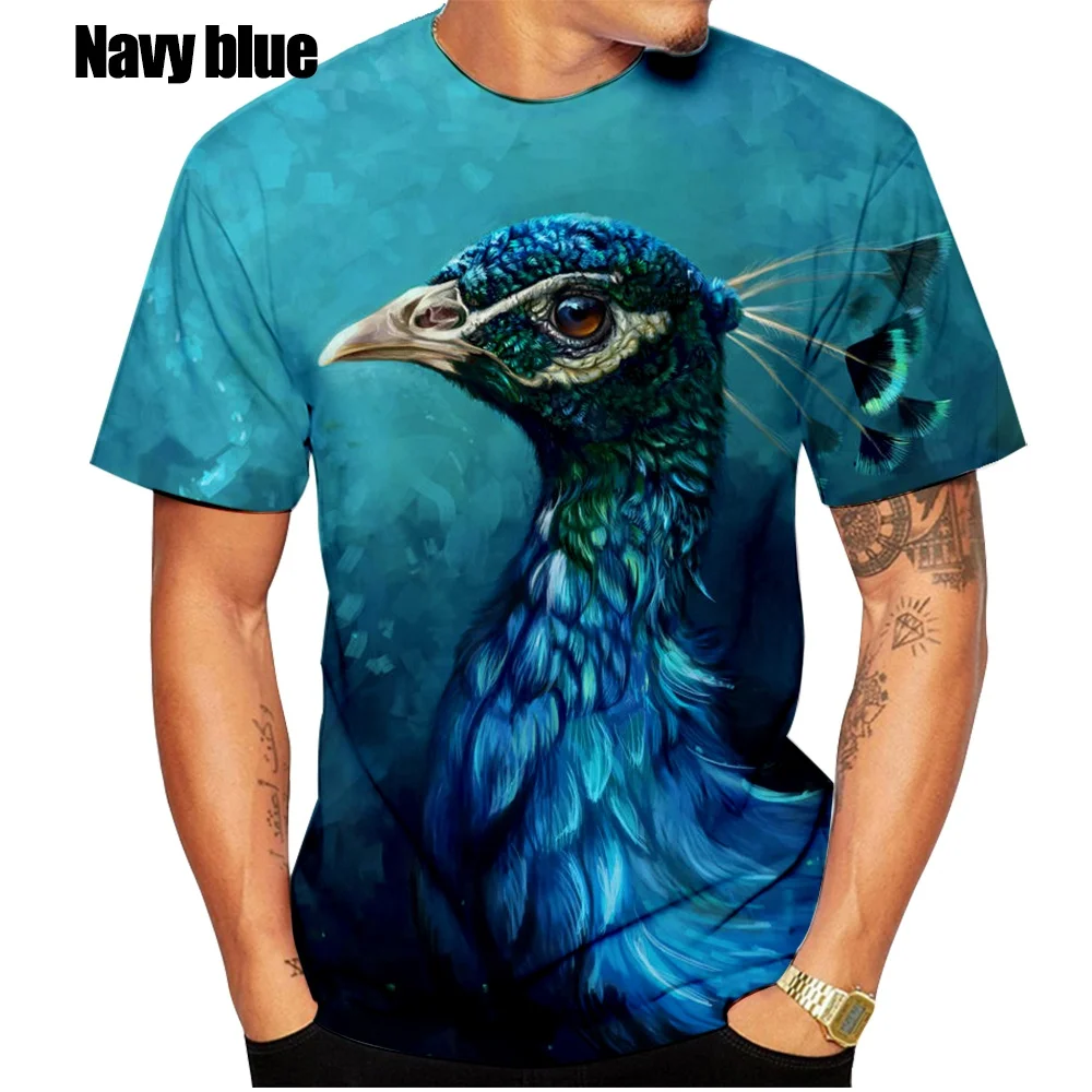 New Fashion Women/Men's 3D Printed T Shirt Peacock Feathers Casual T-Shirts Hipster Short Sleeve Cool Tops
New Fashion Women/Men's 3D Printed T Shirt Peacock Feathers Casual T-Shirts Hipster Short Sleeve Cool Tops