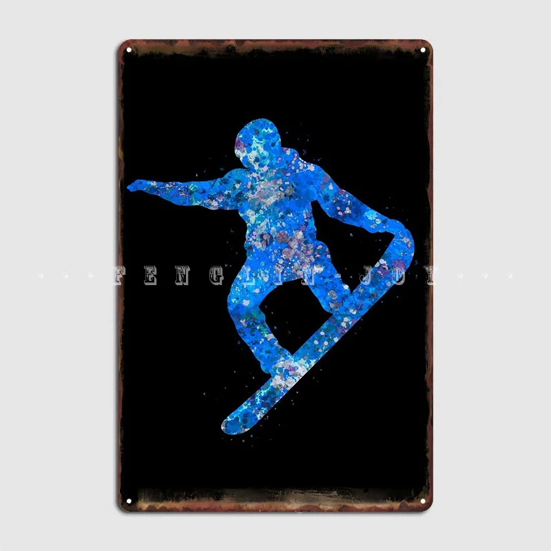 Snowboard Blue Metal Sign Plaques Cave Pub Funny Wall Cave Tin Sign Poster 
Snowboard Blue Metal Sign Plaques Cave Pub Funny Wall Cave Tin Sign Poster