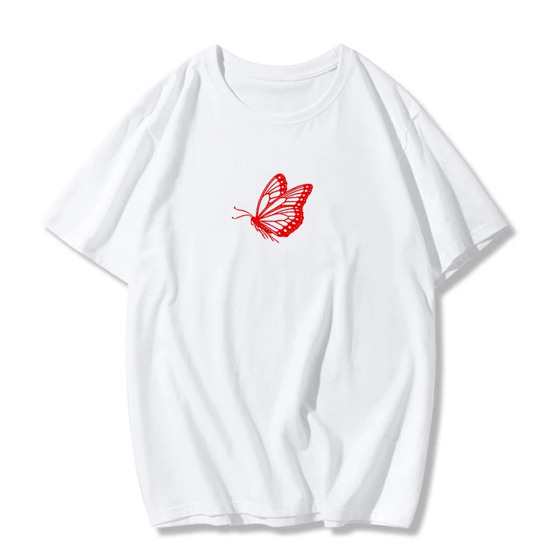 Harajuku Women T Shirts Butterfly Fashion Print Shirt Woman Tee Streetwear Tops Spring Summer Clothes for Women T-shirt
Harajuku Women T Shirts Butterfly Fashion Print Shirt Woman Tee Streetwear Tops Spring Summer Clothes for Women T-shirt