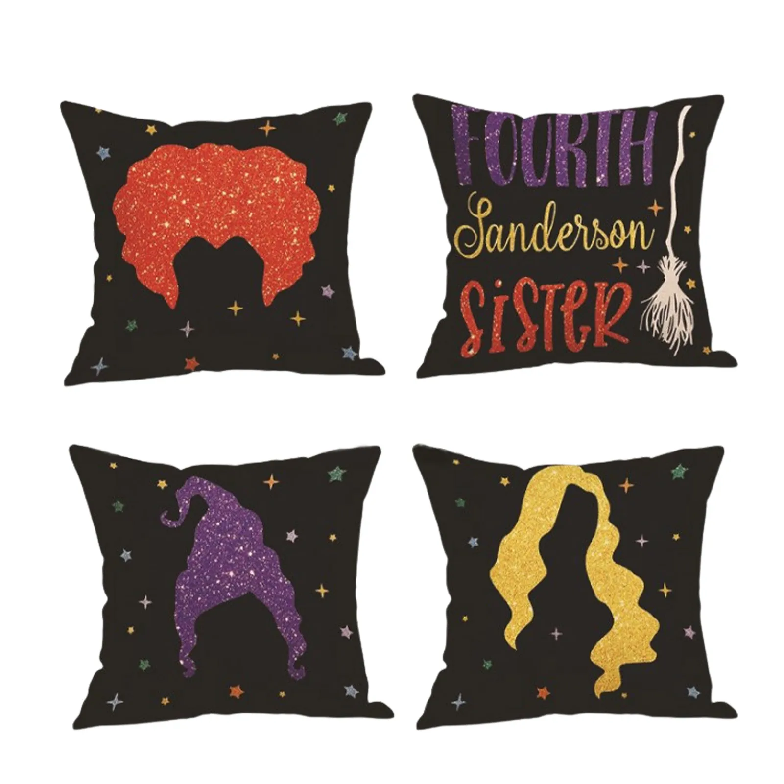 Halloween Decorative Pillow Case 4pcs Living Room Pillow Covers 18 X 18 For Halloween Party And Home Garden Decoration
Halloween Decorative Pillow Case 4pcs Living Room Pillow Covers 18 X 18 For Halloween Party And Home Garden Decoration