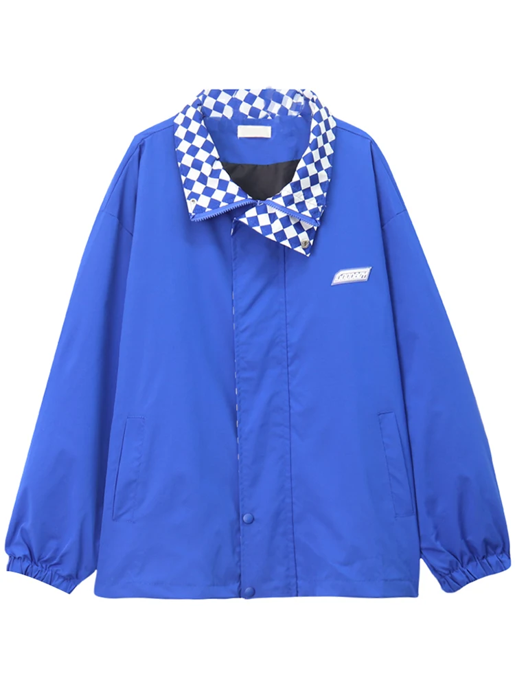 Женские куртки с капюшоном в стиле Харадзюку, клетчатые пальто в стиле пэчворк, куртка-карго в стиле Хай-стрит, Женские Мешковатые универсал...
Женские куртки с капюшоном в стиле Харадзюку, клетчатые пальто в стиле пэчворк, куртка-карго в стиле Хай-стрит, Женские Мешковатые универсал...