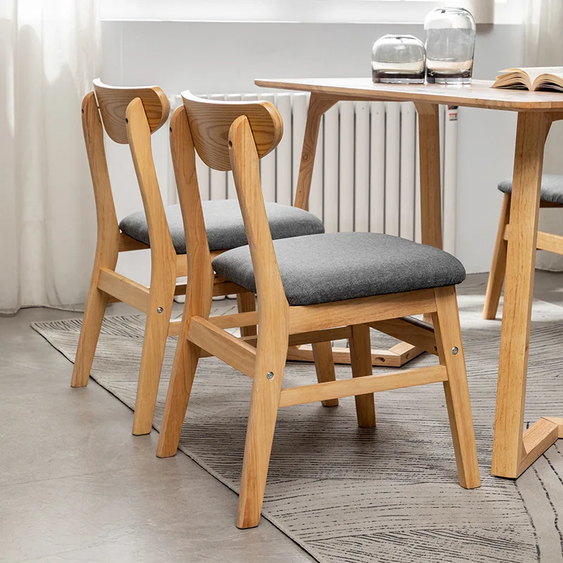 Nordic Solid Wood Dining Chair Household Fashion Modern Simple American Backrest Chair Dining Room leisure Stool Furniture
Nordic Solid Wood Dining Chair Household Fashion Modern Simple American Backrest Chair Dining Room leisure Stool Furniture