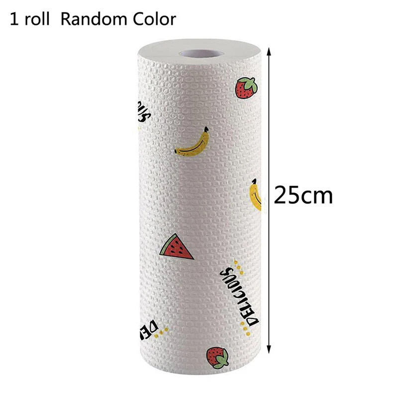 1 Roll Of Reusable Lazy Rags Bamboo Towels Wet And Dry For Kitchen Dishcloths Hand Towel Rolls Organic Dishwashing Cloth Random
1 Roll Of Reusable Lazy Rags Bamboo Towels Wet And Dry For Kitchen Dishcloths Hand Towel Rolls Organic Dishwashing Cloth Random