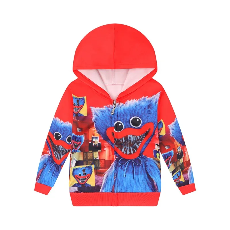 Cartoon Poppy Playtime Game Children's Hoodie Fashion Outer Casual Baby Zipper Sports Jacket Clothes Spring and Autumn New Style
Cartoon Poppy Playtime Game Children's Hoodie Fashion Outer Casual Baby Zipper Sports Jacket Clothes Spring and Autumn New Style