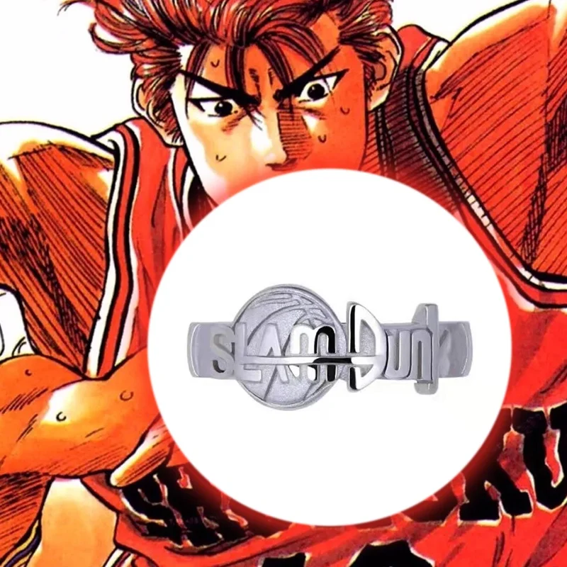 Anime Slam Dunk Ring Sakuragi Hanamichi Rukawa Kaede Basketball Rings for Man Cosplay Halloween Fashion Accessories Gifts
Anime Slam Dunk Ring Sakuragi Hanamichi Rukawa Kaede Basketball Rings for Man Cosplay Halloween Fashion Accessories Gifts