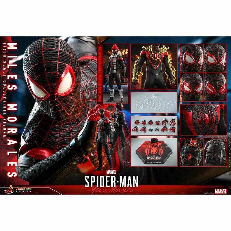 Игрушки из аниме hotигрушки, HT VGM46, 1/6 масштаб, Человек-паук, Майлс Моралес, Коллекционная модель
Игрушки из аниме hotигрушки, HT VGM46, 1/6 масштаб, Человек-паук, Майлс Моралес, Коллекционная модель
