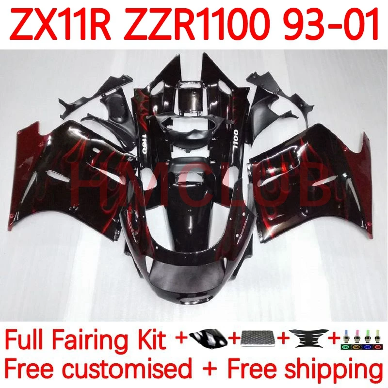 ZX-11R For KAWASAKI NINJA ZZR1100 ZX 11R ZX11 R ZX11R 93 94 95 96 97 red flames ZZR 1100 1998 1999 2000 2001 Fairings 73No.3
ZX-11R For KAWASAKI NINJA ZZR1100 ZX 11R ZX11 R ZX11R 93 94 95 96 97 red flames ZZR 1100 1998 1999 2000 2001 Fairings 73No.3