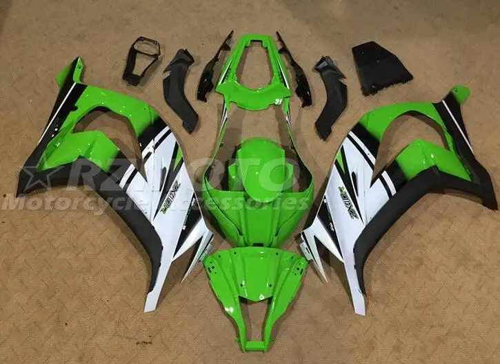 4Gifts New ABS Full Fairings Kit Fit for Kawasaki Ninja ZX 10R 2011 2012 2013 2014 2015 11 12 13 14 15 Bodywork Set White Green
4Gifts New ABS Full Fairings Kit Fit for Kawasaki Ninja ZX 10R 2011 2012 2013 2014 2015 11 12 13 14 15 Bodywork Set White Green