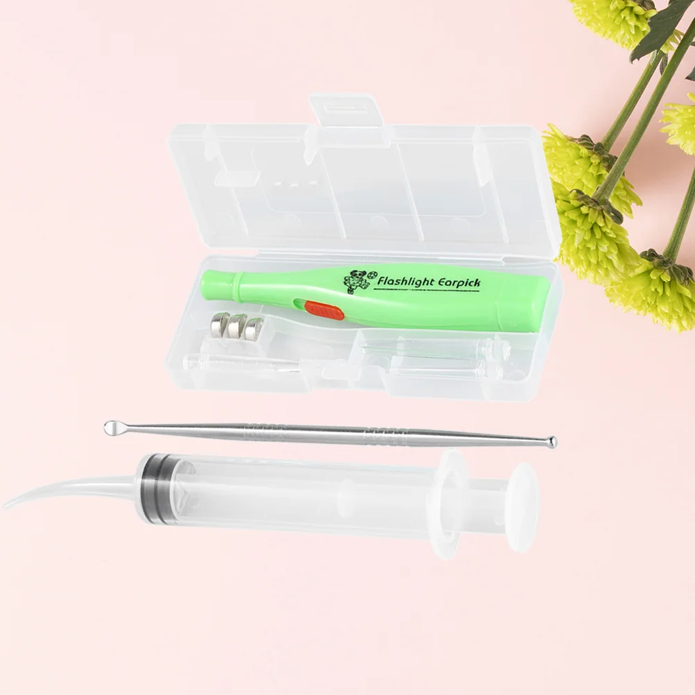 Ear Light Spoon Pick Earwaxwax Led Cleaner Removal Cleaning Digger Remover Curette Tool Tools Syringe Scoop Kit Irrigation Picks
Ear Light Spoon Pick Earwaxwax Led Cleaner Removal Cleaning Digger Remover Curette Tool Tools Syringe Scoop Kit Irrigation Picks