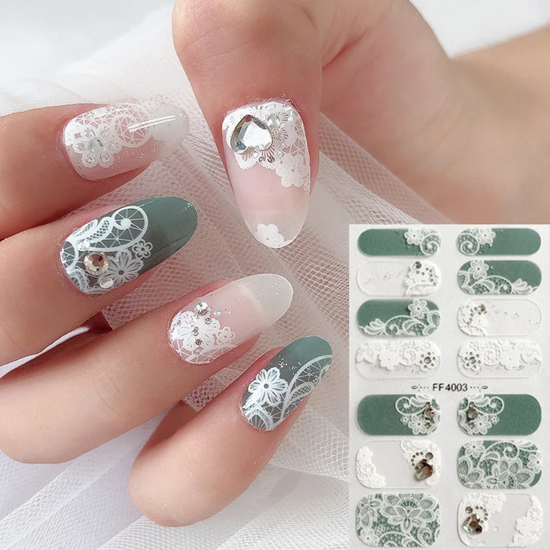 1 Pcs Nail Art Stickers Full Stickers 5D Embossed Nail Decals Bronzing Nail Stickers 3D Imitation Diamond Nail Stickers Designer
1 Pcs Nail Art Stickers Full Stickers 5D Embossed Nail Decals Bronzing Nail Stickers 3D Imitation Diamond Nail Stickers Designer