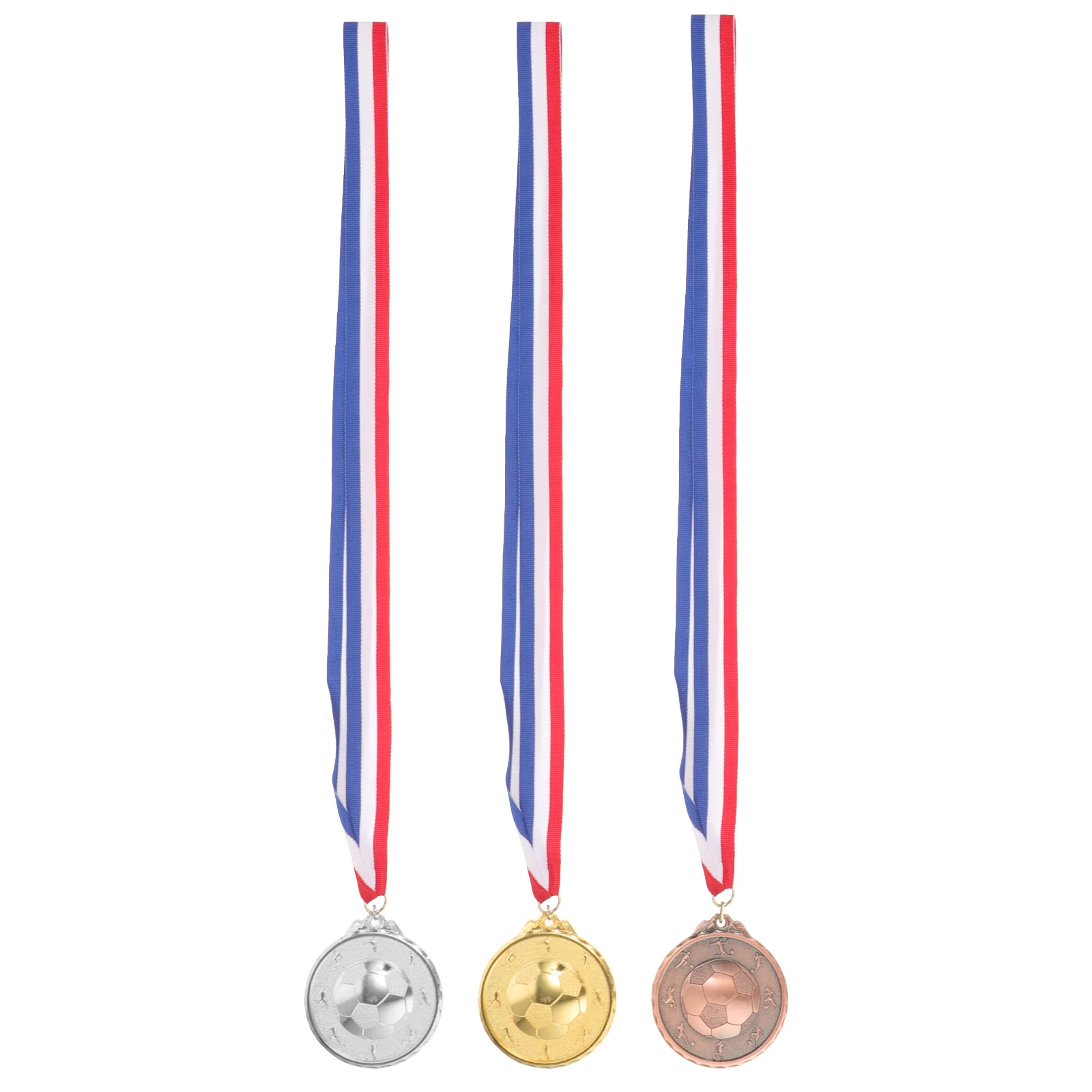 3 Pcs Soccer Medal Encouragement Medals Props Teens Decorative Award Zinc Aluminum Alloy Football Child
3 Pcs Soccer Medal Encouragement Medals Props Teens Decorative Award Zinc Aluminum Alloy Football Child