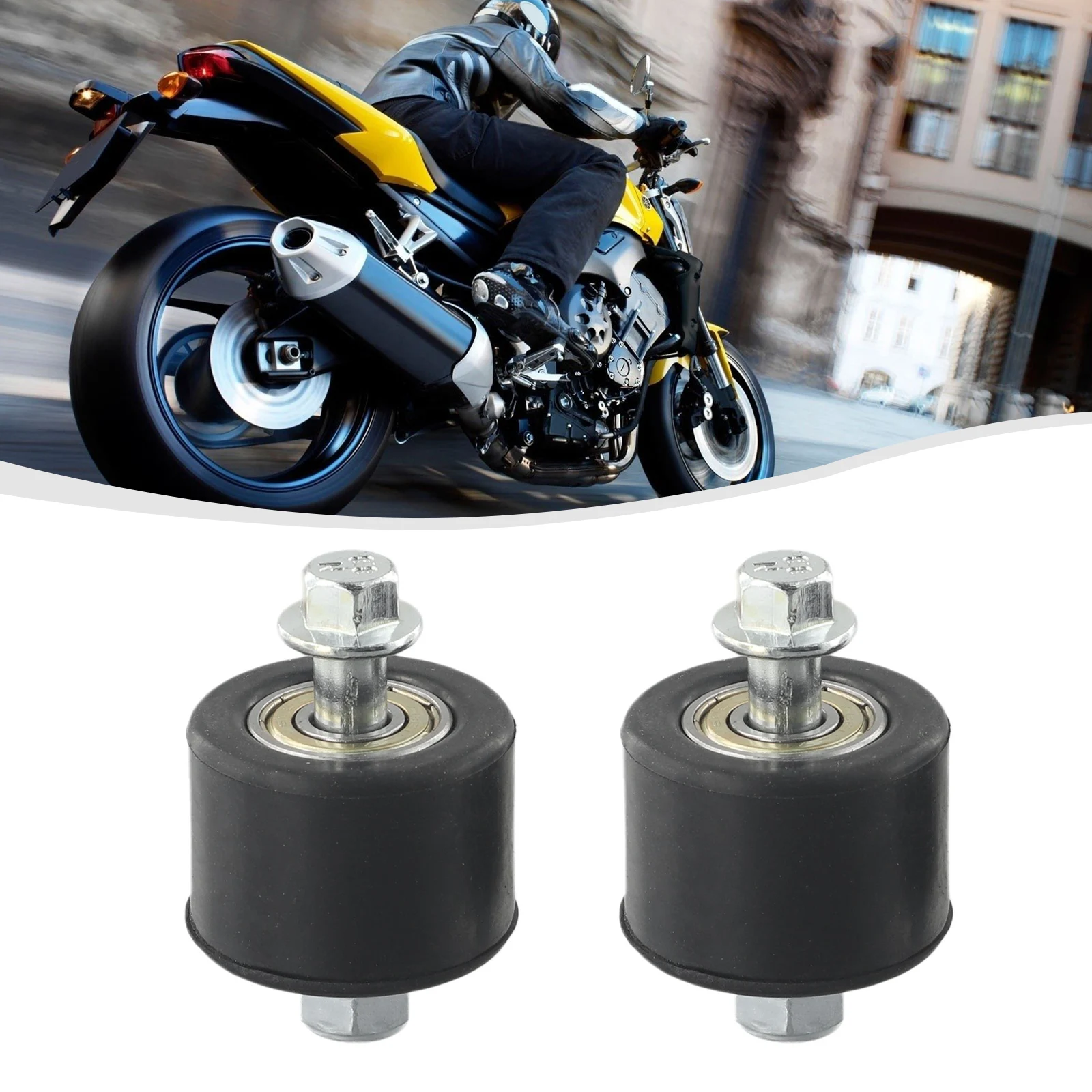 2Pcs 8mm Drive Chain Pulley Roller Slider Tensioner Wheel Guide For YFM350 Dirt Street Bike Motorcycle Accessories
2Pcs 8mm Drive Chain Pulley Roller Slider Tensioner Wheel Guide For YFM350 Dirt Street Bike Motorcycle Accessories