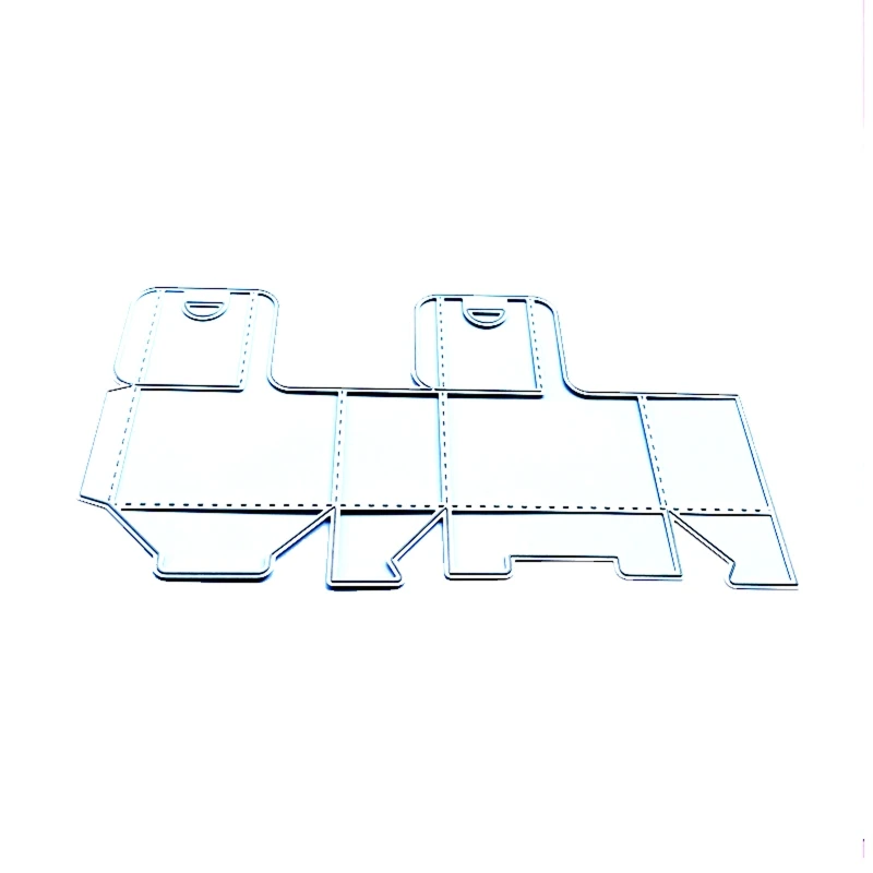 Металлический трафарет K3NA для переноски бутылок, 3D коробка, сделай сам, шаблон для тиснения 
Металлический трафарет K3NA для переноски бутылок, 3D коробка, сделай сам, шаблон для тиснения