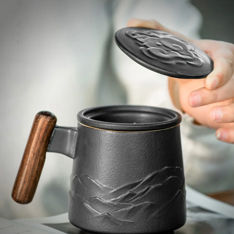Керамическая кружка с черным фильтром, креативные кружки для офиса, кофейная чашка в стиле ретро, аксессуары для воды, подарочный набор
Керамическая кружка с черным фильтром, креативные кружки для офиса, кофейная чашка в стиле ретро, аксессуары для воды, подарочный набор