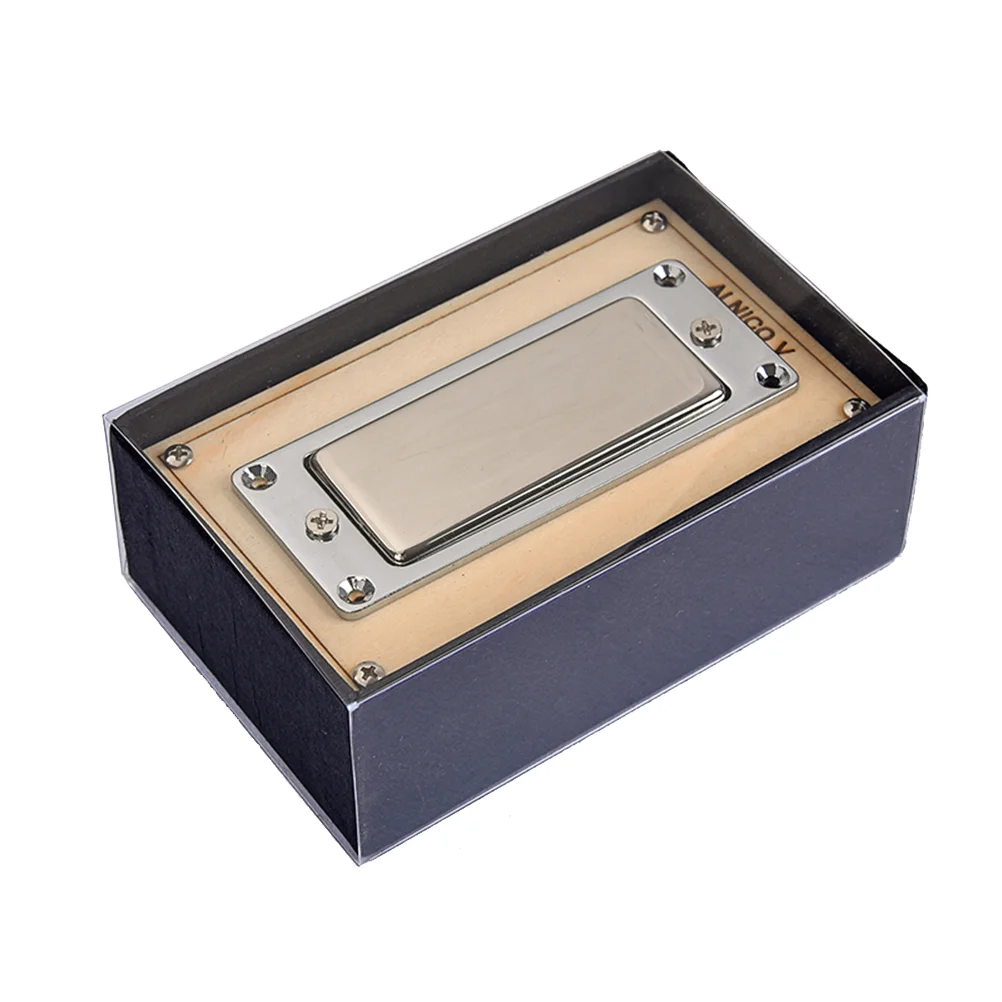 Медная 2-жильная проволока гитарная Крышка Герметичный хамбакер Пикапы Для LP электрических гитар GML16 (серебристый)
Медная 2-жильная проволока гитарная Крышка Герметичный хамбакер Пикапы Для LP электрических гитар GML16 (серебристый)