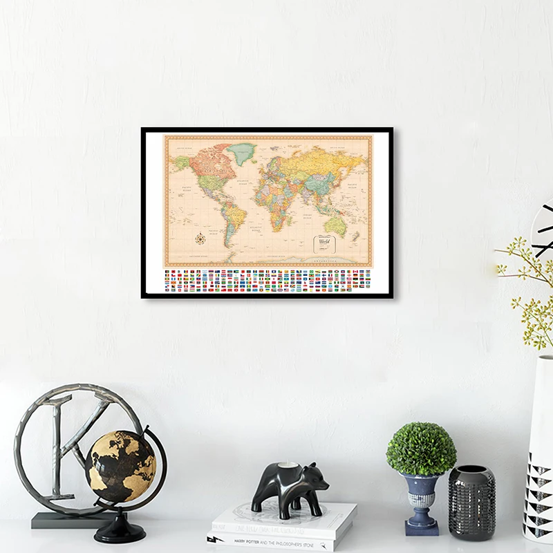 59*42 см винтажная карта мира с национальными флагами настенная фотокартина школьные принадлежности для гостиной домашний декор
59*42 см винтажная карта мира с национальными флагами настенная фотокартина школьные принадлежности для гостиной домашний декор