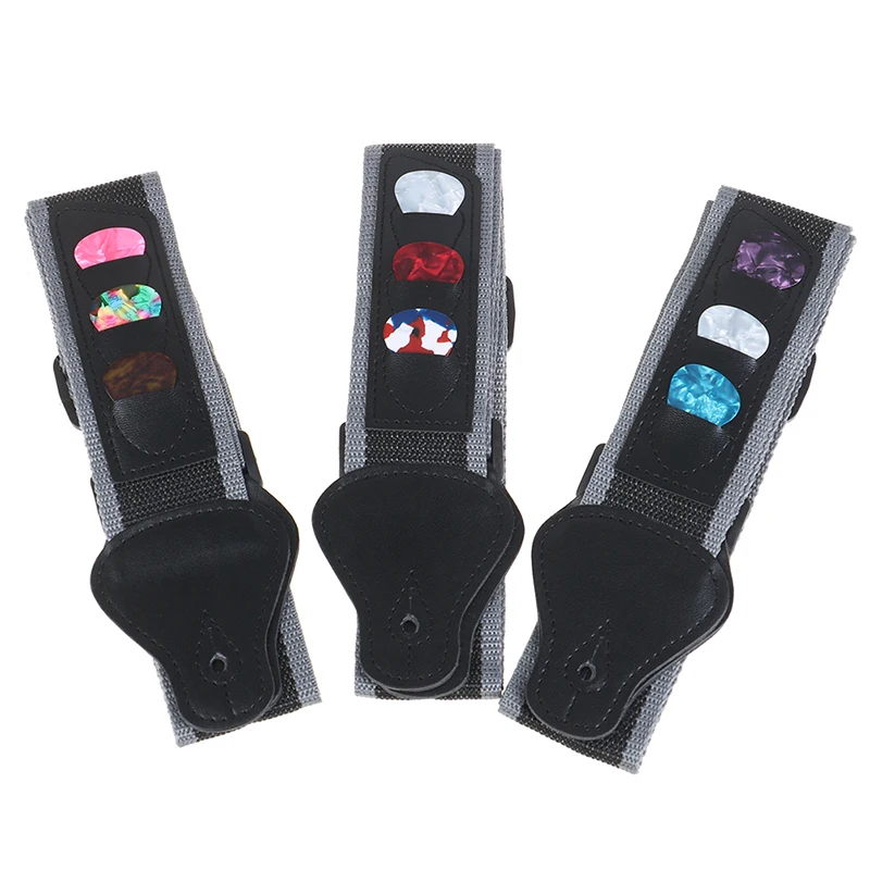 Adjustable Electric Guitar Strap Black with 3 Plectrums Guitar Pick Holders PU Leather Ends Acoustic Guitar Bass Strap Belt
Adjustable Electric Guitar Strap Black with 3 Plectrums Guitar Pick Holders PU Leather Ends Acoustic Guitar Bass Strap Belt