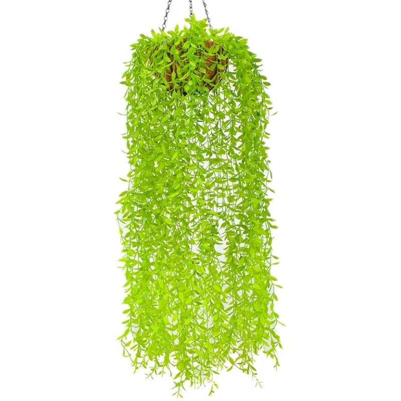 Simulate Green Plant Wall Hanging Willow Leaf Ceiling Vine Home Decoration Fake Green Plant Wall Layout
Simulate Green Plant Wall Hanging Willow Leaf Ceiling Vine Home Decoration Fake Green Plant Wall Layout