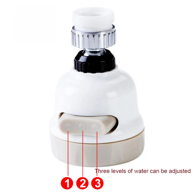 Kitchen Shower Faucet Tap 3 Level Can Adjusting 360 Rotate Water Saving Bathroom Shower Faucet Filtered Faucet Accessories
Kitchen Shower Faucet Tap 3 Level Can Adjusting 360 Rotate Water Saving Bathroom Shower Faucet Filtered Faucet Accessories