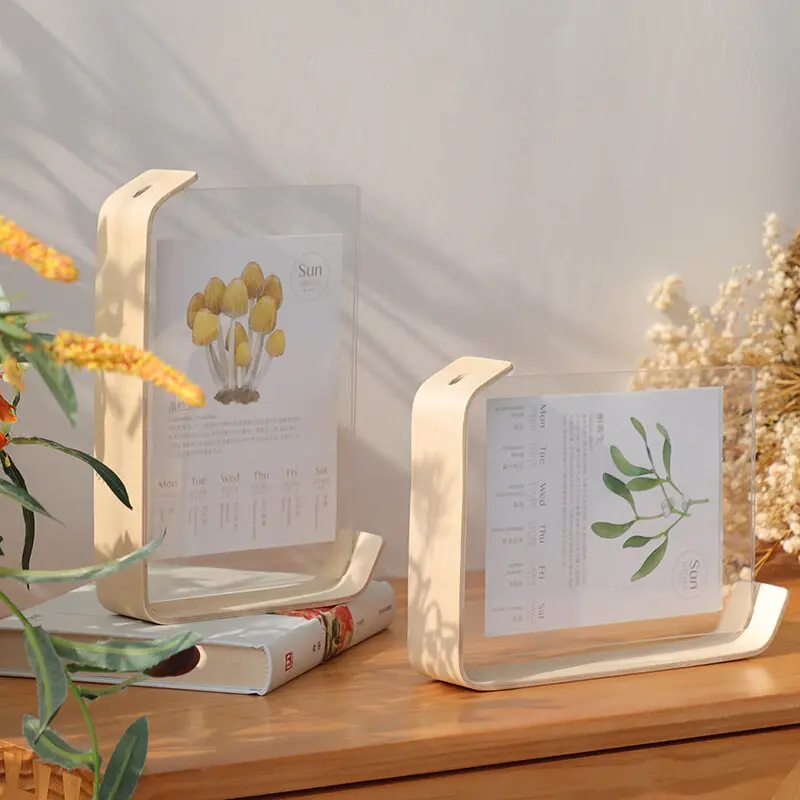 Xumu Creative Log-colored Acrylic Album Plant Dried Flower Photo Frame 6 Inch Nordic Ins Style Desk Home Decoration
Xumu Creative Log-colored Acrylic Album Plant Dried Flower Photo Frame 6 Inch Nordic Ins Style Desk Home Decoration