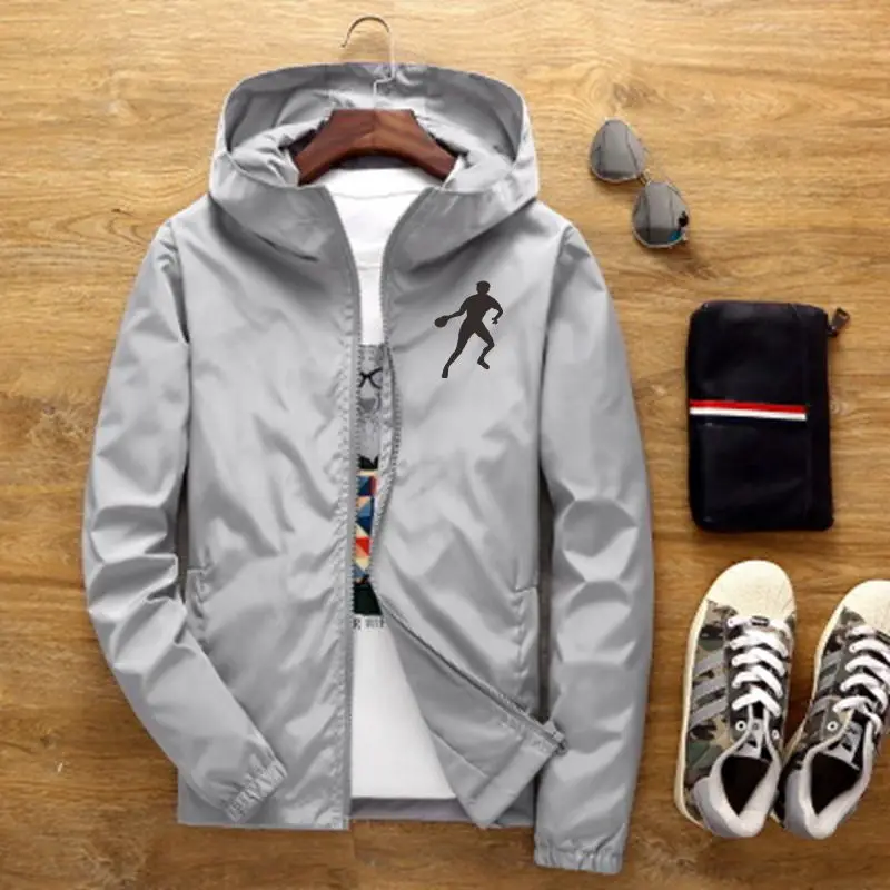 2022 Spring and Autumn Men's Hoodie Zipper Thin Coat Men's Windbreaker Windproof Casual Street Sports Jacket 7xl
2022 Spring and Autumn Men's Hoodie Zipper Thin Coat Men's Windbreaker Windproof Casual Street Sports Jacket 7xl