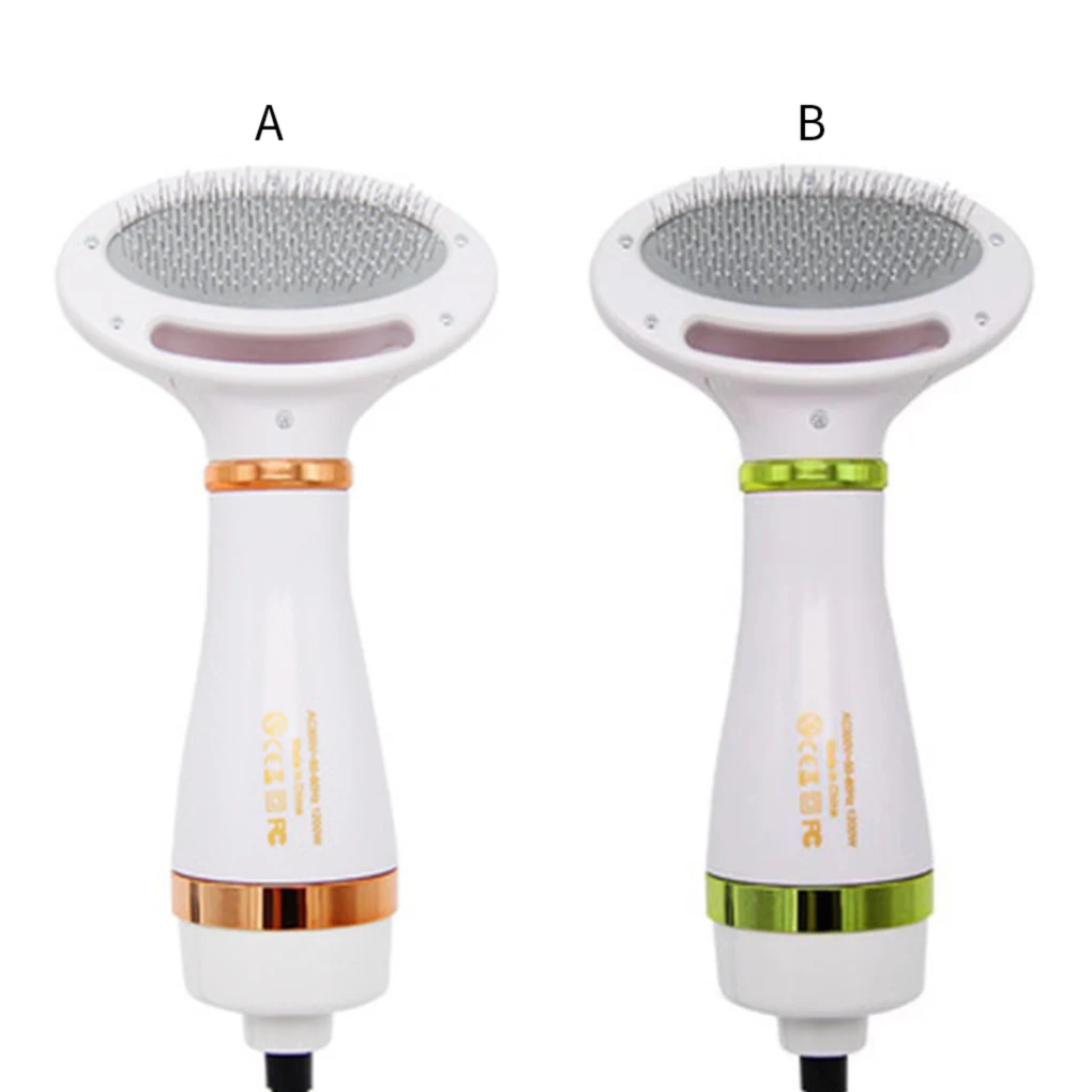Pet Hair Dryer 2 in 1 Pet Drying Grooming Brush Adjustable Temperature Electric Blower EU Plug Golden
Pet Hair Dryer 2 in 1 Pet Drying Grooming Brush Adjustable Temperature Electric Blower EU Plug Golden