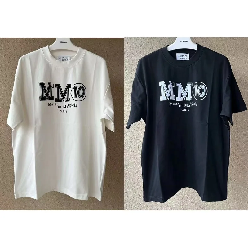 Mm6 Margiela Loose Comfortable T-shirts High Quality Letter Print Short Sleeves Men's Women's Casual Top Tees
Mm6 Margiela Loose Comfortable T-shirts High Quality Letter Print Short Sleeves Men's Women's Casual Top Tees