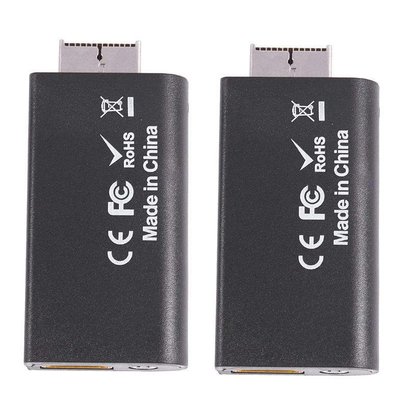 2X HDV-G300 PS2 To HDMI 480I/480P/576I Audio Video Converter Adapter With 3.5Mm Audio Output Supports All PS2 Display
2X HDV-G300 PS2 To HDMI 480I/480P/576I Audio Video Converter Adapter With 3.5Mm Audio Output Supports All PS2 Display