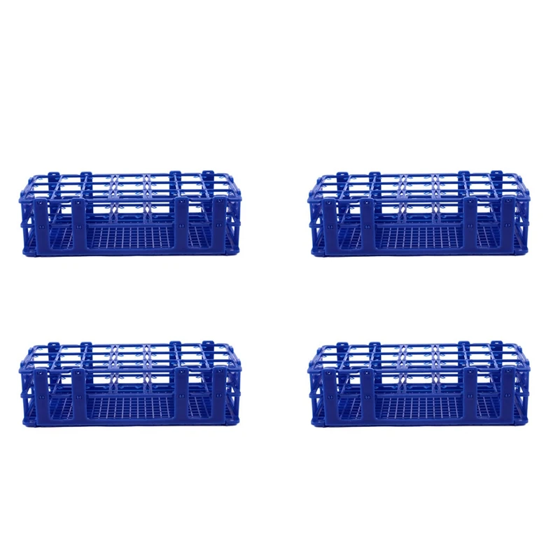 4X Blue Plastic 21 Holes Box Rack Holder For 50ML Centrifuge Tubes
4X Blue Plastic 21 Holes Box Rack Holder For 50ML Centrifuge Tubes