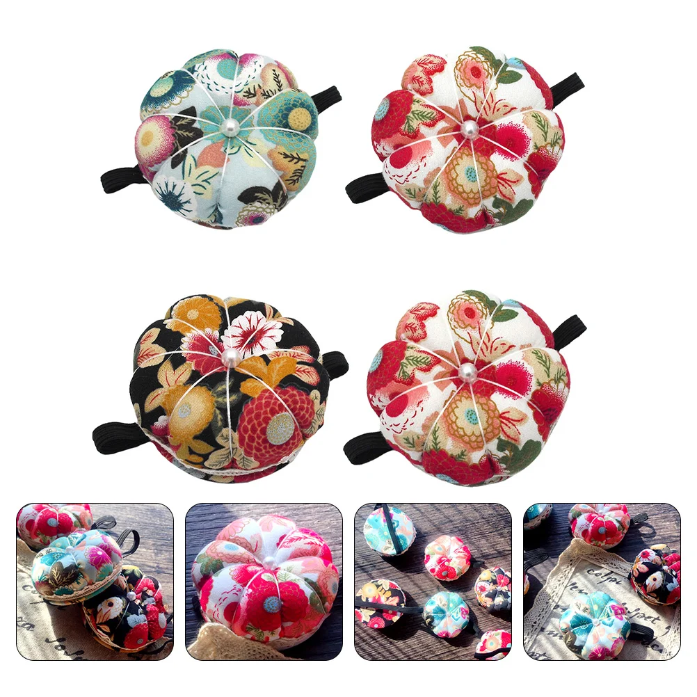 Pin Cushion Needle Wrist Pumpkin Sewing Pincushion Elastic Cushions Holder Diy Band Printed Pad Wristband Vintage Chinese
Pin Cushion Needle Wrist Pumpkin Sewing Pincushion Elastic Cushions Holder Diy Band Printed Pad Wristband Vintage Chinese