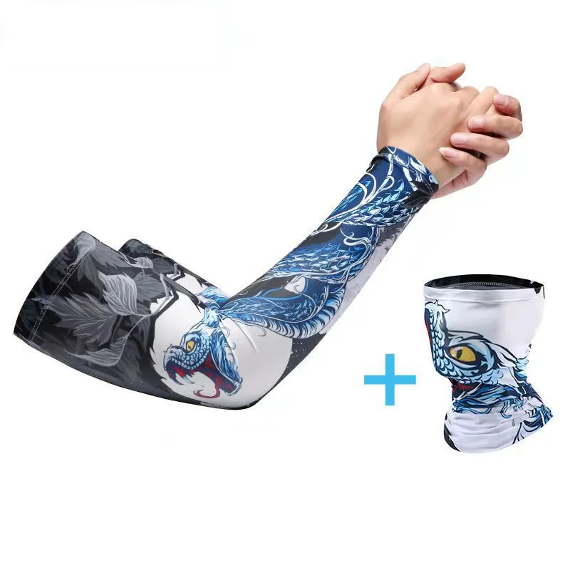 Ice Silk Arm Sleeve And Bandana Set Animal Printed Sleeves Summer Anti-UV Sunscreen Quick Dry Breathable Arm Warmers Men Women
Ice Silk Arm Sleeve And Bandana Set Animal Printed Sleeves Summer Anti-UV Sunscreen Quick Dry Breathable Arm Warmers Men Women