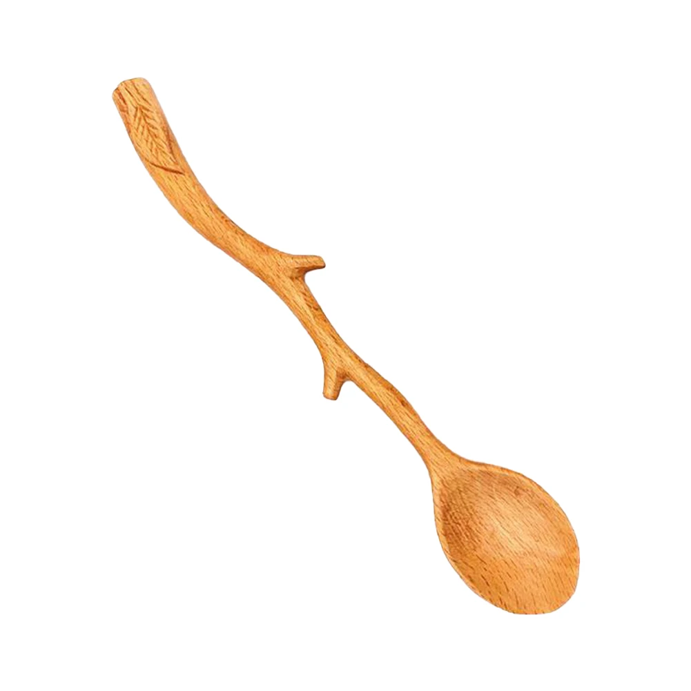 Wooden Spoon Twig-Shaped Long-Handle Spoon with Japanese Style Ladle Soup Spoon for Cooking Stirring Mixing Kitchen Utensil
Wooden Spoon Twig-Shaped Long-Handle Spoon with Japanese Style Ladle Soup Spoon for Cooking Stirring Mixing Kitchen Utensil