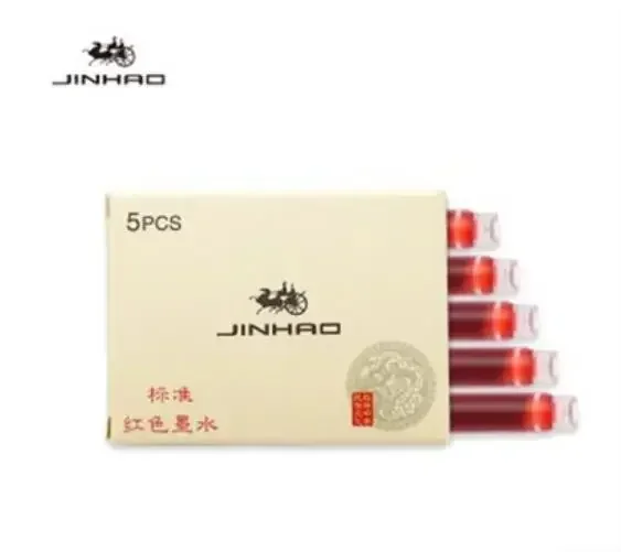 Jinhao цветные чернильные картриджи для ручек
Jinhao цветные чернильные картриджи для ручек