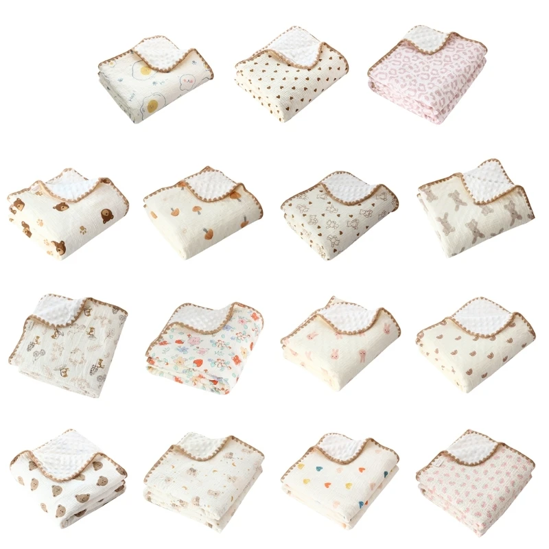 57EE Cartoon Wrapping Blanket Cotton Swaddles Blankets Newborn Babies Shower Gift
57EE Cartoon Wrapping Blanket Cotton Swaddles Blankets Newborn Babies Shower Gift