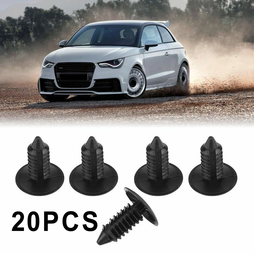 20Pcs 8mm Hole Car Clips Fender Bumper Shield Retainer Plastic Rivet Push Pin Fits For Ford For Chrysler For Auveco Auto Clips
20Pcs 8mm Hole Car Clips Fender Bumper Shield Retainer Plastic Rivet Push Pin Fits For Ford For Chrysler For Auveco Auto Clips