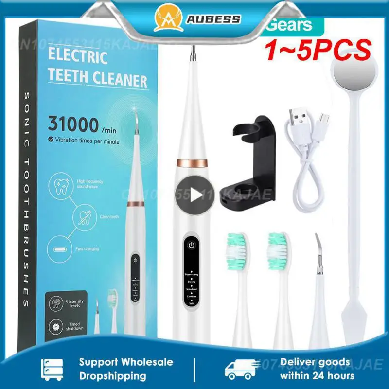 1~5PCS Electric Teeth Whitening Calculus Scaler Plaque Coffee Stain Tartar Removal High Frequency Sonic Toothbrush Teeth
1~5PCS Electric Teeth Whitening Calculus Scaler Plaque Coffee Stain Tartar Removal High Frequency Sonic Toothbrush Teeth