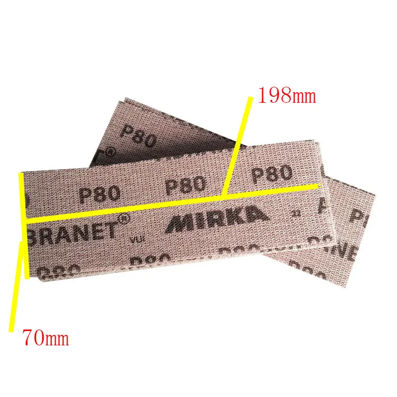 MIRKA70/198MM Mesh sanding discs wet or dry sanding paper abrasives automotive sanding putty spray paint
MIRKA70/198MM Mesh sanding discs wet or dry sanding paper abrasives automotive sanding putty spray paint