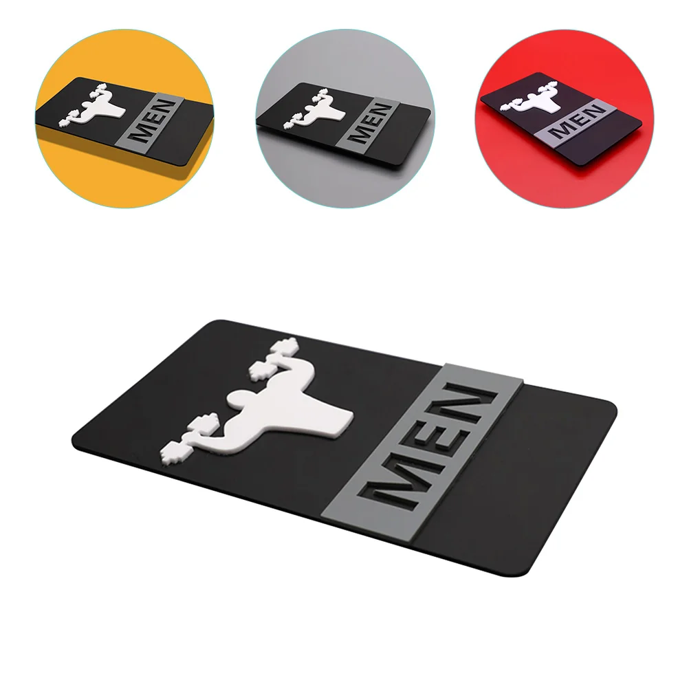 Sign Toilet Door Bathroom Signs Washroom Wc Plaque Restroom Signage Funny Symbol Female Male Identification Indicator Cafe Label
Sign Toilet Door Bathroom Signs Washroom Wc Plaque Restroom Signage Funny Symbol Female Male Identification Indicator Cafe Label