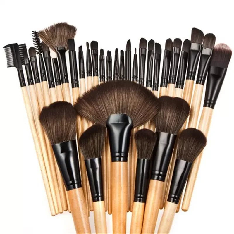 NEW2023 32pcs Nylon Wool Bristle Wooden Handle Professional Foundation Blusher Eyeshadow Lips Make up Brush Cosmetic Brush Set K
NEW2023 32pcs Nylon Wool Bristle Wooden Handle Professional Foundation Blusher Eyeshadow Lips Make up Brush Cosmetic Brush Set K