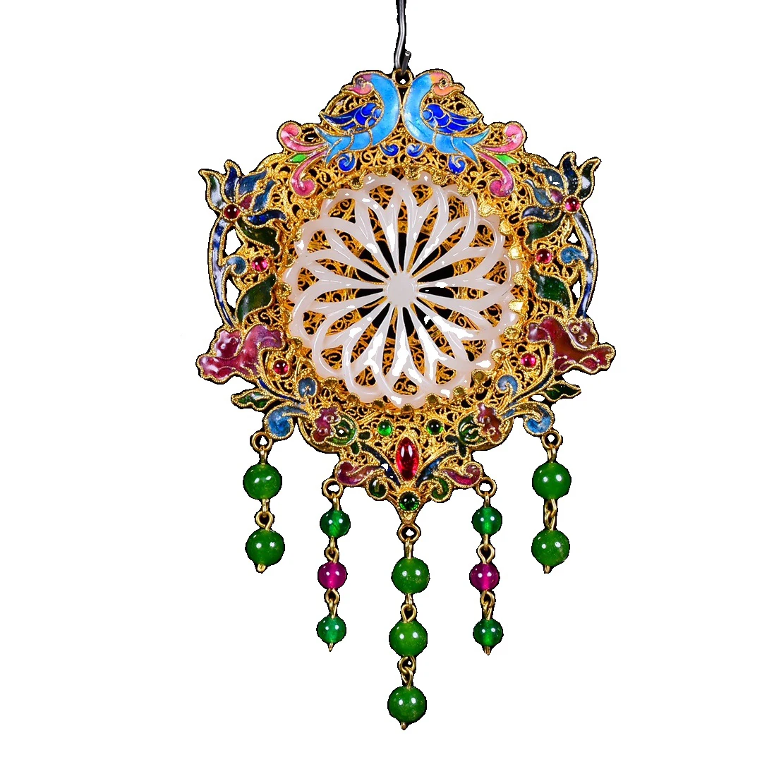 MOZART Wada Jade Filigree Cloisonné Brand Chinese Traditional Style Antiques Fine Art Gifts Crafts
MOZART Wada Jade Filigree Cloisonné Brand Chinese Traditional Style Antiques Fine Art Gifts Crafts