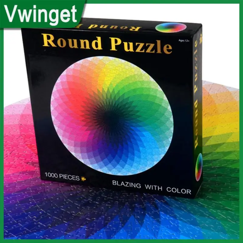 Geometric Puzzle Educational Toys 1000 Pieces/set Of Colorful Rainbow Circular Geometry Photos Adult Children Diy
Geometric Puzzle Educational Toys 1000 Pieces/set Of Colorful Rainbow Circular Geometry Photos Adult Children Diy