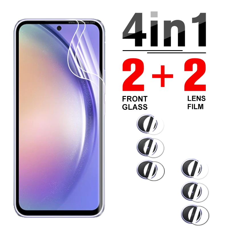 Гидрогелевая пленка 4 в 1 для Samsung Galaxy A54, защита объектива фотокамеры, защита экрана Sumsung A54, A 54, 54A, мягкая пленка 6,4 дюйма
Гидрогелевая пленка 4 в 1 для Samsung Galaxy A54, защита объектива фотокамеры, защита экрана Sumsung A54, A 54, 54A, мягкая пленка 6,4 дюйма