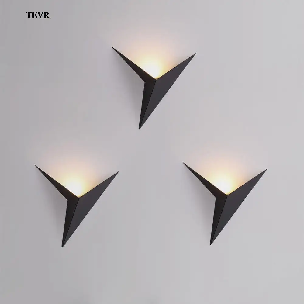 Modern minimalist triangle shape LED Wall Lamps Nordic style Indoor Wall Lamps Living Room Lights 3W AC85-265V Simple Lighting
Modern minimalist triangle shape LED Wall Lamps Nordic style Indoor Wall Lamps Living Room Lights 3W AC85-265V Simple Lighting