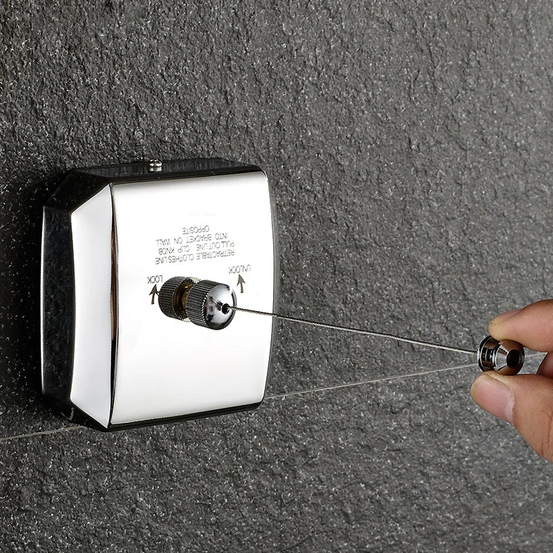 Perforation-free Invisible 304 Stainless Steel Clothesline Retractable Clotheshanger Drying Quilt Drying Basket Wall Hanging
Perforation-free Invisible 304 Stainless Steel Clothesline Retractable Clotheshanger Drying Quilt Drying Basket Wall Hanging