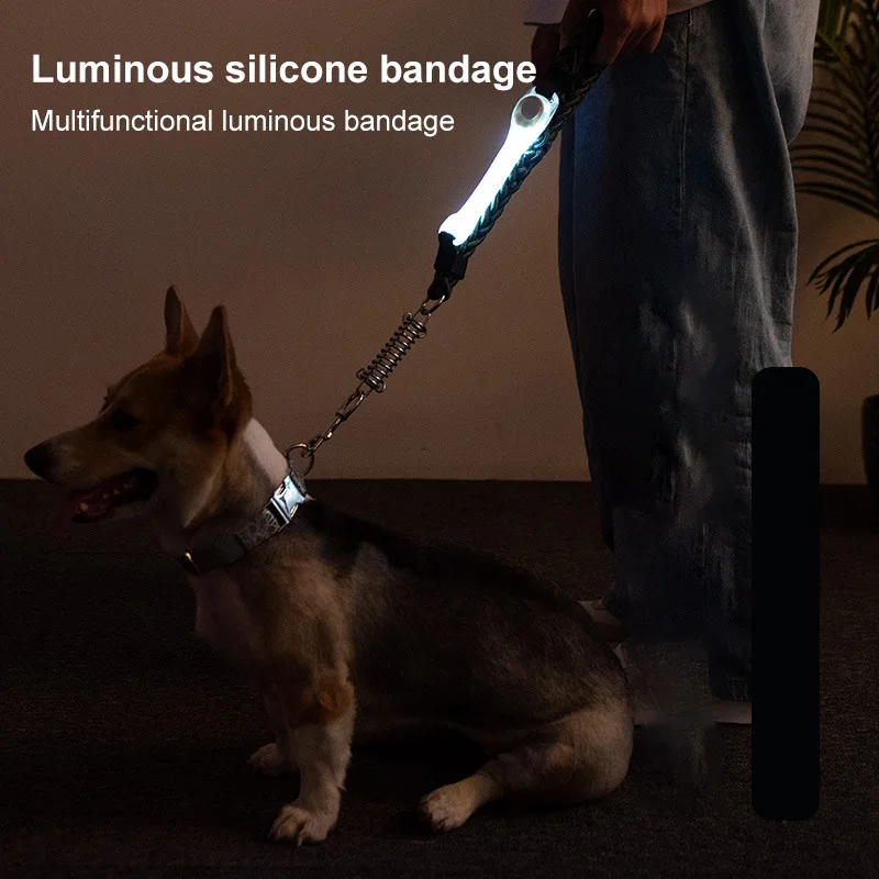 New Colorful Luminous Bandage LED Luminous Warning Signal Lamp Warning Flash Multi-function Hanging Belt
New Colorful Luminous Bandage LED Luminous Warning Signal Lamp Warning Flash Multi-function Hanging Belt